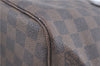 Authentic Louis Vuitton Damier Neverfull PM Shoulder Tote Bag N51109 LV J1452