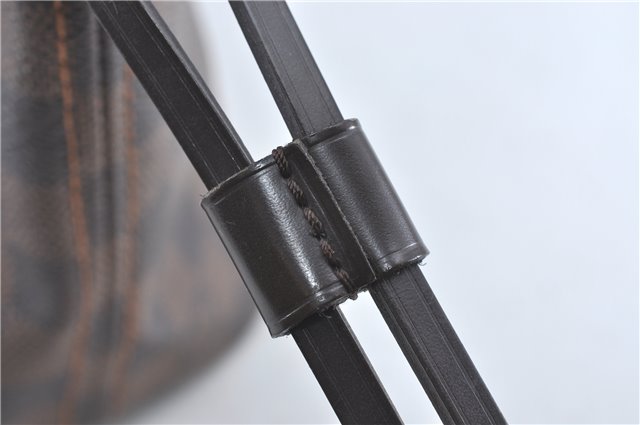 Authentic Louis Vuitton Damier Neverfull PM Shoulder Tote Bag N51109 LV J1452