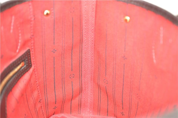 Authentic Louis Vuitton Damier Neverfull PM Shoulder Tote Bag N51109 LV J1452