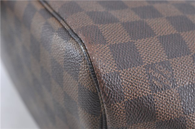 Authentic Louis Vuitton Damier Neverfull MM Shoulder Tote Bag N51105 LV J1455