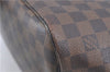 Authentic Louis Vuitton Damier Neverfull MM Shoulder Tote Bag N51105 LV J1455