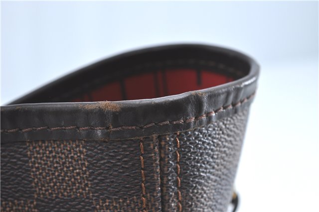 Authentic Louis Vuitton Damier Neverfull MM Shoulder Tote Bag N51105 LV J1455