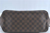 Authentic Louis Vuitton Damier Neverfull MM Shoulder Tote Bag N51105 LV J1527