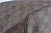 Authentic Louis Vuitton Damier Neverfull MM Shoulder Tote Bag N51105 LV J1527