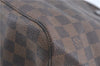 Authentic Louis Vuitton Damier Neverfull MM Shoulder Tote Bag N51105 LV J1527
