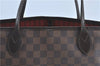 Authentic Louis Vuitton Damier Neverfull MM Shoulder Tote Bag N51105 LV J1527