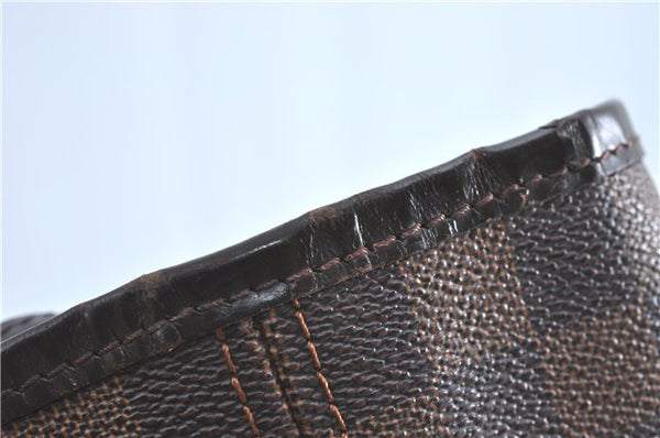 Authentic Louis Vuitton Damier Neverfull MM Shoulder Tote Bag N51105 LV J1527