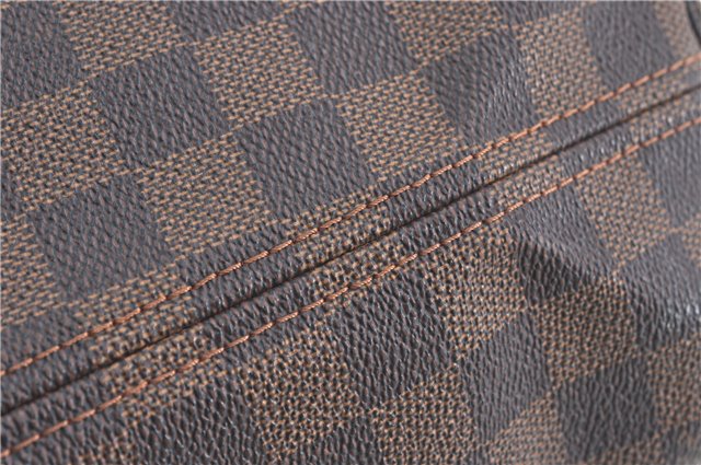 Authentic Louis Vuitton Damier Neverfull MM Shoulder Tote Bag N51105 LV J1527