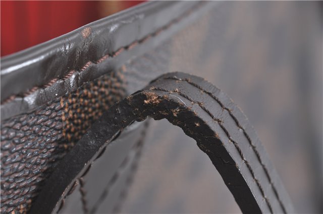 Authentic Louis Vuitton Damier Neverfull MM Shoulder Tote Bag N51105 LV J1527