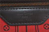 Authentic Louis Vuitton Damier Neverfull MM Shoulder Tote Bag N51105 LV J1527