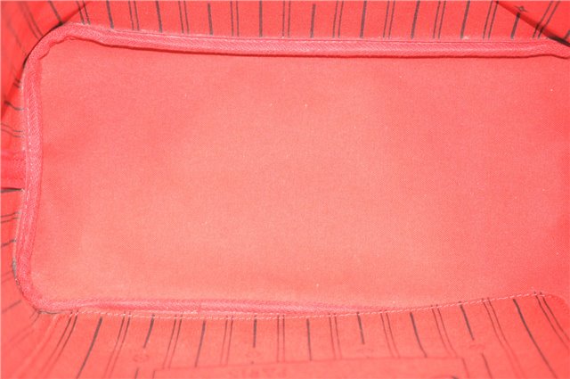 Authentic Louis Vuitton Damier Neverfull MM Shoulder Tote Bag N51105 LV J1527