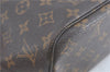Authentic Louis Vuitton Monogram Neverfull PM Shoulder Tote Bag M40155 LV J1540