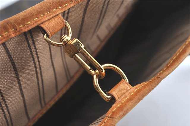 Authentic Louis Vuitton Monogram Neverfull PM Shoulder Tote Bag M40155 LV J1540