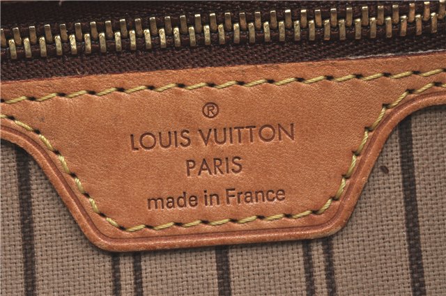 Authentic Louis Vuitton Monogram Neverfull PM Shoulder Tote Bag M40155 LV J1540