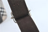 Authentic BURBERRY BLUE LABEL Check Shoulder Cross Bag Nylon Leather Beige J1661