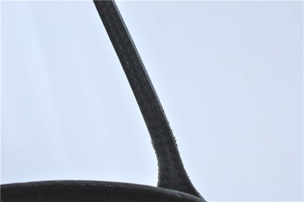 Auth Louis Vuitton Monogram Idylle Neverfull MM Tote Bag Navy M40514 LV J1851