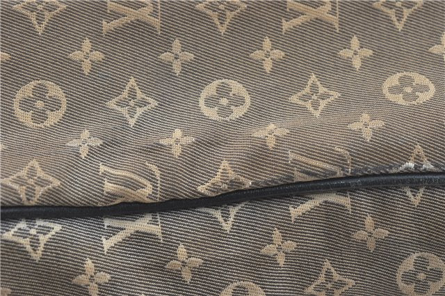 Auth Louis Vuitton Monogram Idylle Neverfull MM Tote Bag Navy M40514 LV J1851