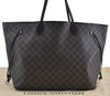 Authentic Louis Vuitton Damier Neverfull GM Shoulder Tote Bag N51106 LV J3592