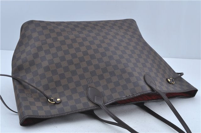 Authentic Louis Vuitton Damier Neverfull GM Shoulder Tote Bag N51106 LV J3592