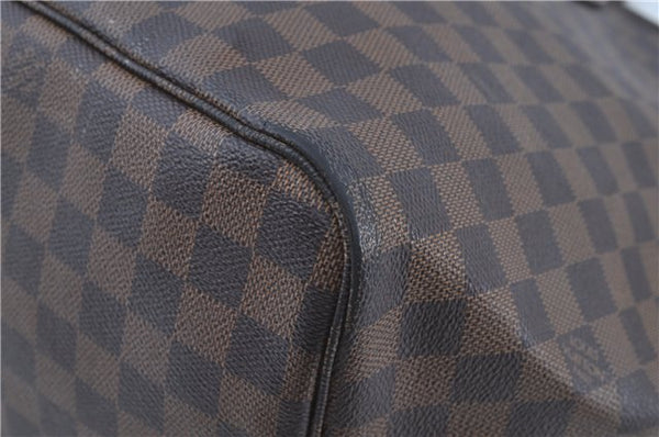 Authentic Louis Vuitton Damier Neverfull GM Shoulder Tote Bag N51106 LV J3592