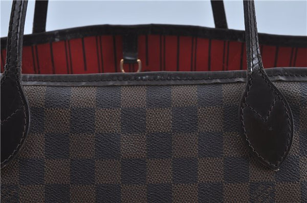 Authentic Louis Vuitton Damier Neverfull GM Shoulder Tote Bag N51106 LV J3592