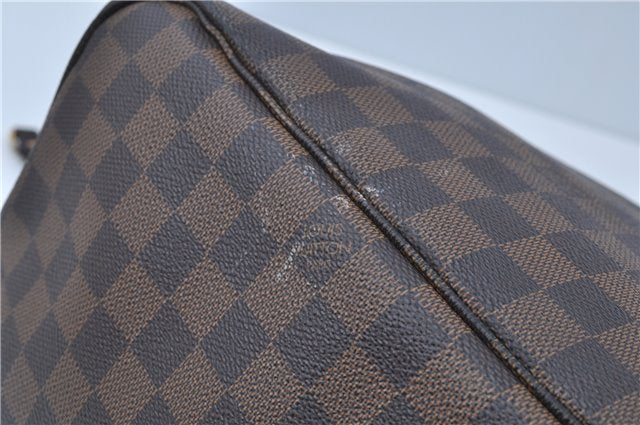 Authentic Louis Vuitton Damier Neverfull GM Shoulder Tote Bag N51106 LV J3592