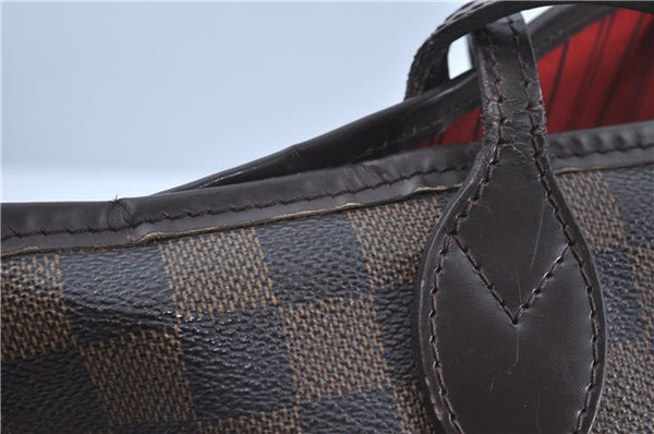Authentic Louis Vuitton Damier Neverfull GM Shoulder Tote Bag N51106 LV J3592