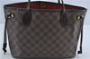 Authentic Louis Vuitton Damier Neverfull PM Shoulder Tote Bag N51109 LV J4296