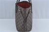 Authentic Louis Vuitton Damier Neverfull PM Shoulder Tote Bag N51109 LV J4296