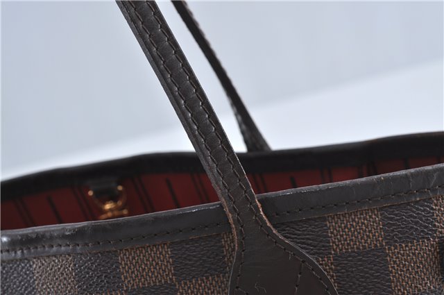 Authentic Louis Vuitton Damier Neverfull PM Shoulder Tote Bag N51109 LV J4296