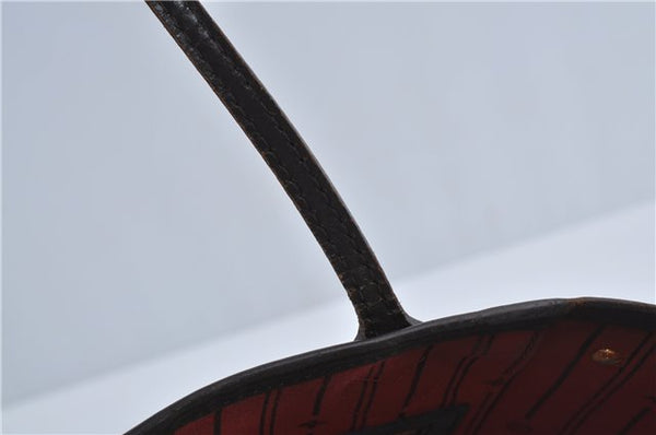 Authentic Louis Vuitton Damier Neverfull PM Shoulder Tote Bag N51109 LV J4296