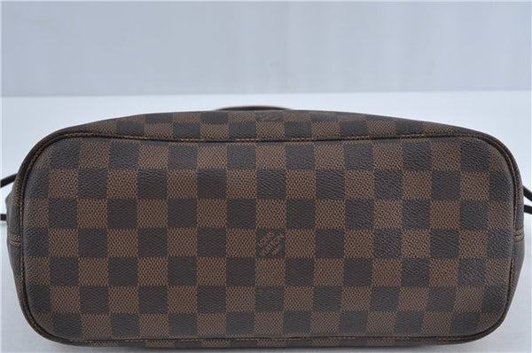 Authentic Louis Vuitton Damier Neverfull PM Shoulder Tote Bag N51109 LV J4296