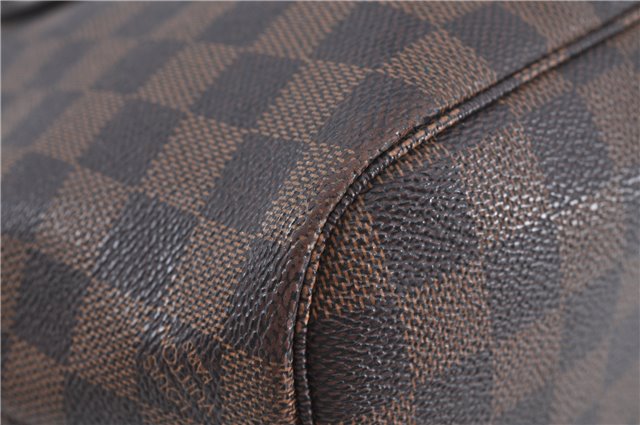 Authentic Louis Vuitton Damier Neverfull PM Shoulder Tote Bag N51109 LV J4296