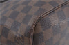 Authentic Louis Vuitton Damier Neverfull PM Shoulder Tote Bag N51109 LV J4296