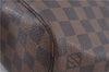 Authentic Louis Vuitton Damier Neverfull PM Shoulder Tote Bag N51109 LV J4296