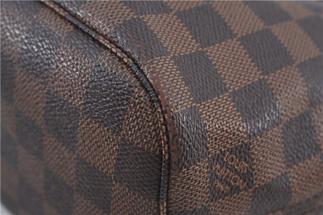 Authentic Louis Vuitton Damier Neverfull PM Shoulder Tote Bag N51109 LV J4296