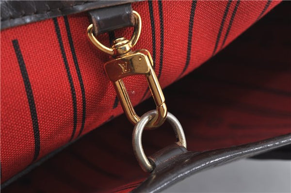 Authentic Louis Vuitton Damier Neverfull PM Shoulder Tote Bag N51109 LV J4296