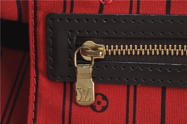 Authentic Louis Vuitton Damier Neverfull PM Shoulder Tote Bag N51109 LV J4296