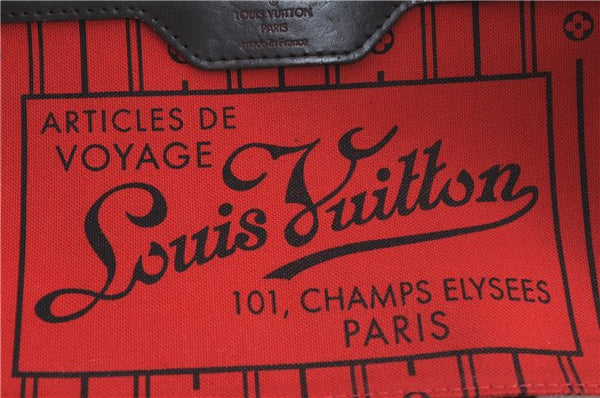 Authentic Louis Vuitton Damier Neverfull PM Shoulder Tote Bag N51109 LV J4296