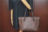 Authentic Louis Vuitton Damier Neverfull PM Shoulder Tote Bag N51109 LV J4296