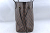 Authentic Louis Vuitton Damier Neverfull MM Shoulder Tote Bag N41358 LV J5121