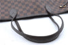 Authentic Louis Vuitton Damier Neverfull MM Shoulder Tote Bag N41358 LV J5121