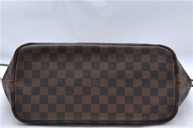 Authentic Louis Vuitton Damier Neverfull MM Shoulder Tote Bag N41358 LV J5121