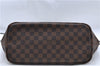 Authentic Louis Vuitton Damier Neverfull MM Shoulder Tote Bag N41358 LV J5121