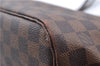 Authentic Louis Vuitton Damier Neverfull MM Shoulder Tote Bag N41358 LV J5121