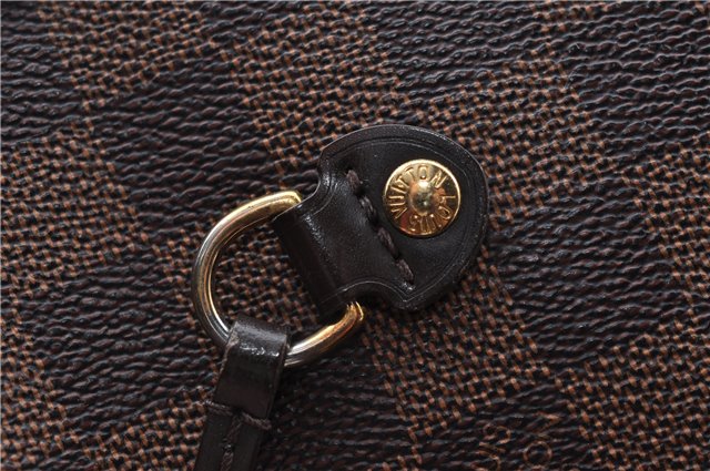 Authentic Louis Vuitton Damier Neverfull MM Shoulder Tote Bag N41358 LV J5121