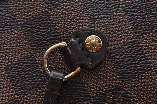 Authentic Louis Vuitton Damier Neverfull MM Shoulder Tote Bag N41358 LV J5121