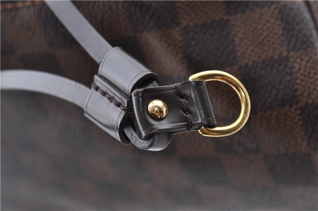 Authentic Louis Vuitton Damier Neverfull MM Shoulder Tote Bag N41358 LV J5121