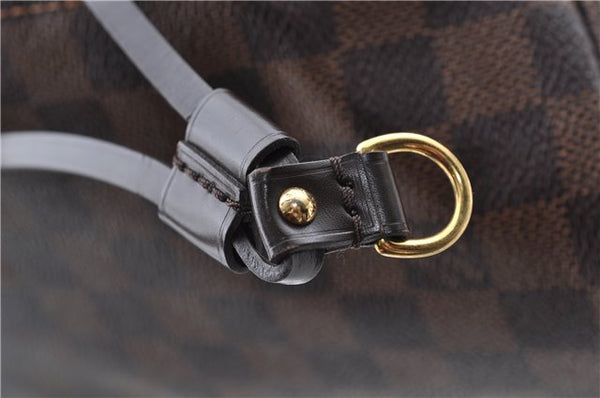 Authentic Louis Vuitton Damier Neverfull MM Shoulder Tote Bag N41358 LV J5121