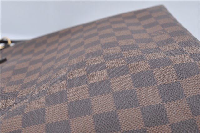 Authentic Louis Vuitton Damier Neverfull MM Shoulder Tote Bag N41358 LV J5121